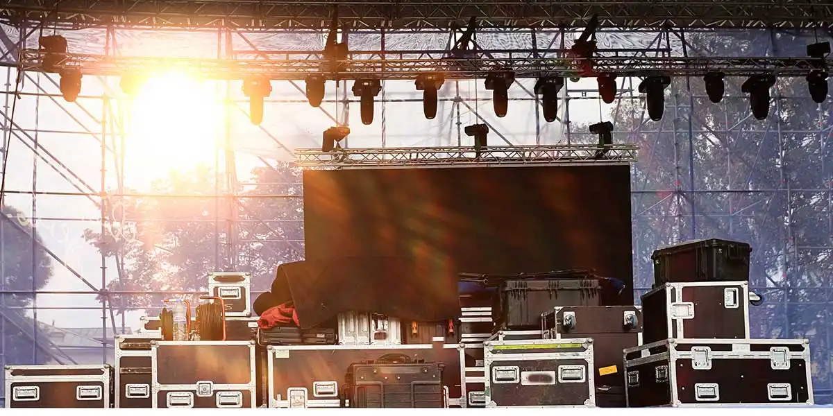 Производство и Установка Стальных Концертных Сцен